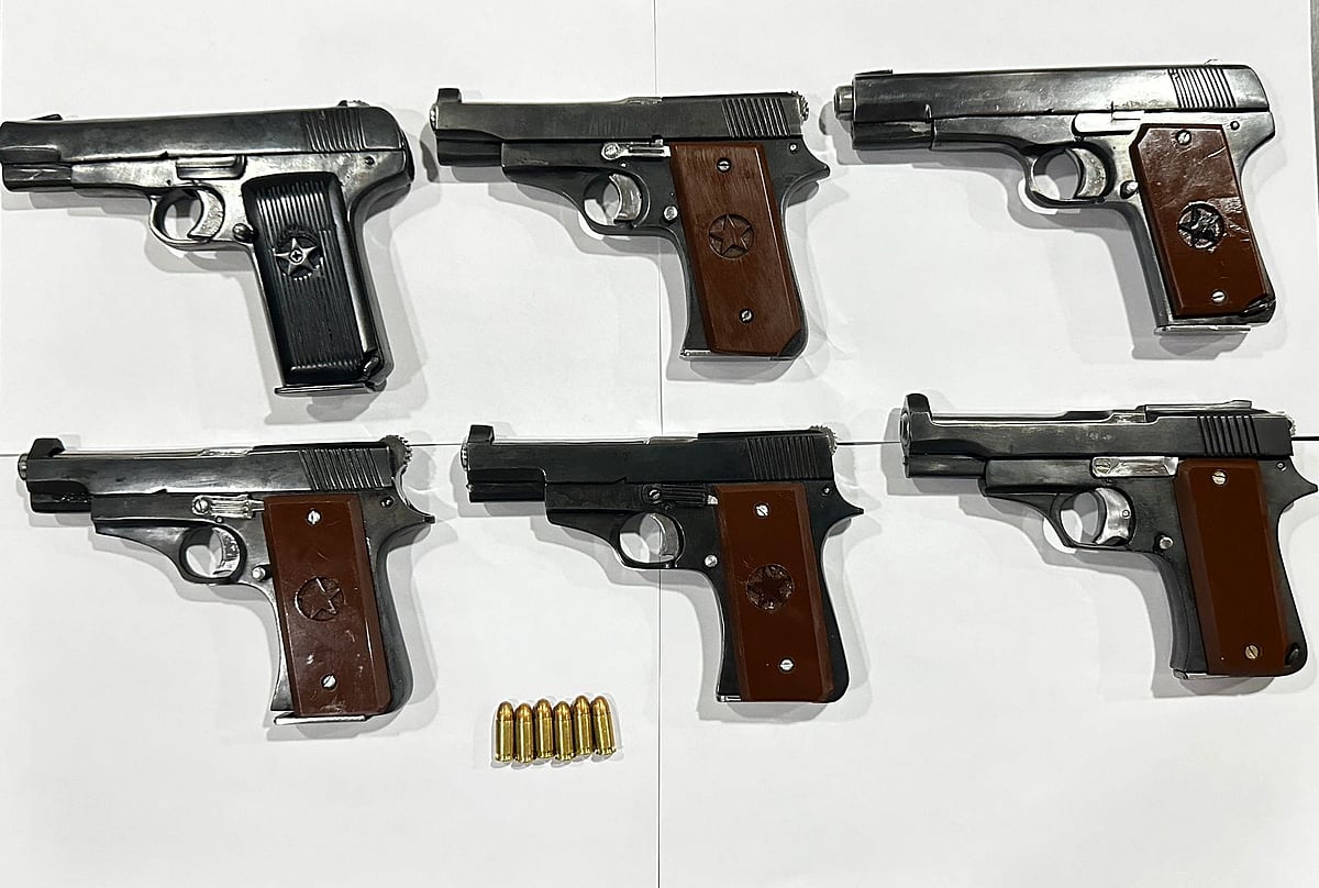 Inter-State Weapon Smuggling Ring Operating From Madhya Pradesh Busted; 2 Aides Of Canada-Based Terrorist Lakhbir Singh Arrested